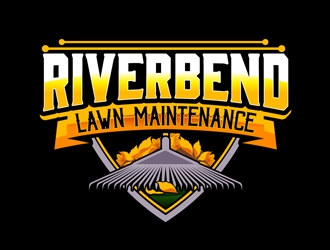 Riverbend Lawn Maintenance  logo design by DreamLogoDesign