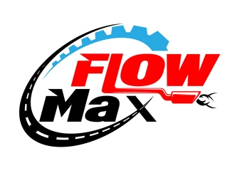 FlowMax  logo design by DreamLogoDesign