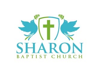 Sharon Baptist Church logo design by shravya