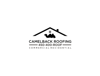 CAMELBACK ROOFING logo design by Franky.
