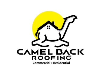 CAMELBACK ROOFING logo design by logopond