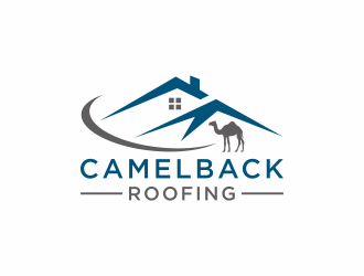 CAMELBACK ROOFING logo design by checx
