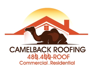 CAMELBACK ROOFING logo design by dorijo