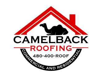 CAMELBACK ROOFING logo design by beejo