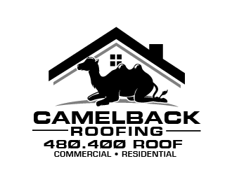 CAMELBACK ROOFING logo design by THOR_