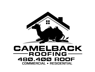 CAMELBACK ROOFING logo design by THOR_
