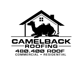 CAMELBACK ROOFING logo design by THOR_