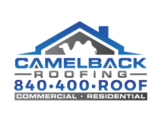 CAMELBACK ROOFING logo design by scriotx