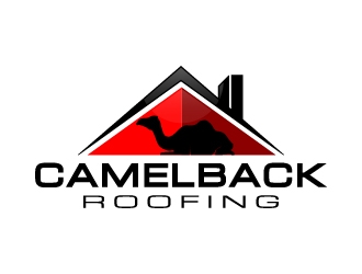 CAMELBACK ROOFING logo design by mewlana