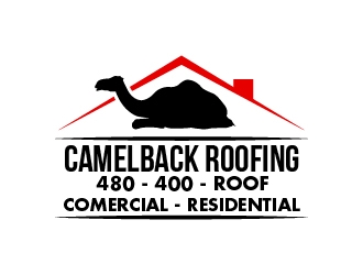 CAMELBACK ROOFING logo design by cybil