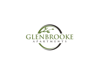 Glenbrooke Apartments logo design by Barkah