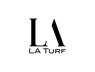 L A Turf logo design by pakNton