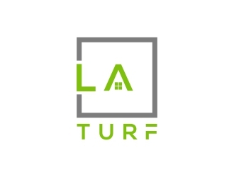 L A Turf logo design by berkahnenen