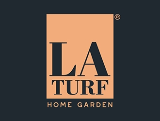 L A Turf logo design by marshall