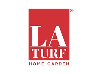 L A Turf logo design by marshall
