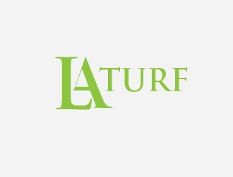 L A Turf logo design by pixeldesign
