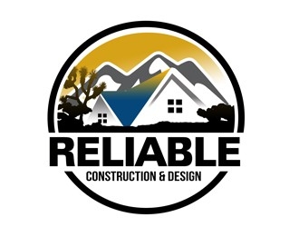 Reliable Construction & Design logo design by bougalla005