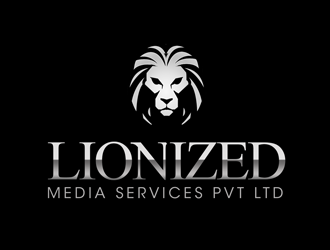 A LIONIZED MEDIA SERVICES PVT LTD logo design by kunejo