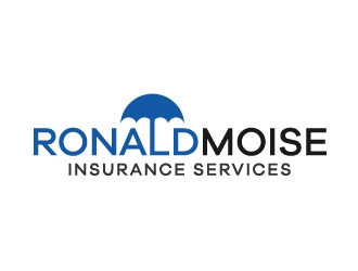 RONALD MOISE INSURANCE SERVICES logo design by Andrei P