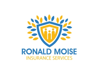RONALD MOISE INSURANCE SERVICES logo design by logopond
