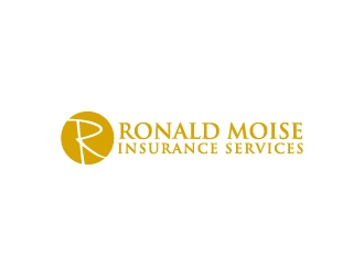 RONALD MOISE INSURANCE SERVICES logo design by wongndeso