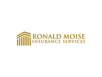 RONALD MOISE INSURANCE SERVICES logo design by wongndeso