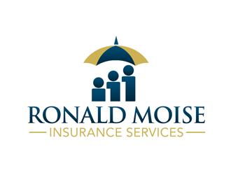 RONALD MOISE INSURANCE SERVICES logo design by kunejo