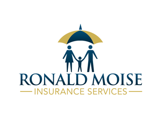 RONALD MOISE INSURANCE SERVICES logo design by kunejo