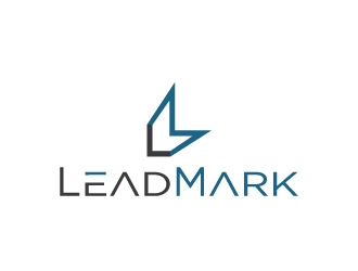 LeadMark logo design by ngulixpro