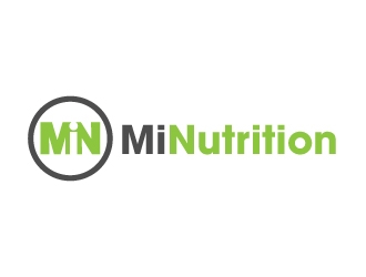 MI Nutrition logo design by jaize