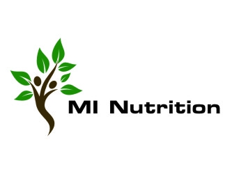 MI Nutrition logo design by jetzu