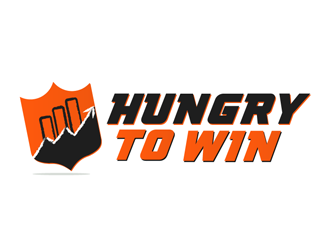 Hungry to Win logo design by megalogos