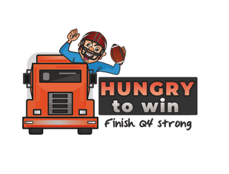 Hungry to Win logo design by GologoFR