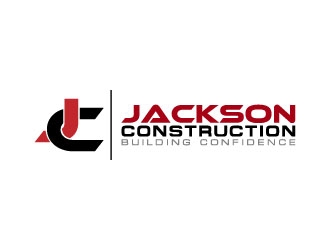 Jackson Construction  logo design by pixalrahul