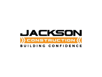 Jackson Construction  logo design by SenimanMelayu