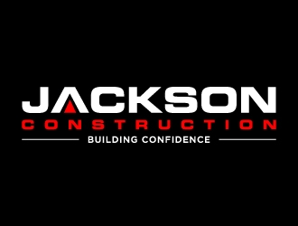 Jackson Construction  logo design by labo