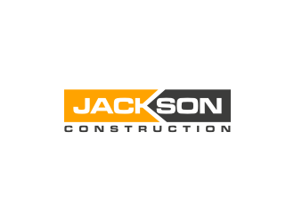 Jackson Construction  logo design by Barkah