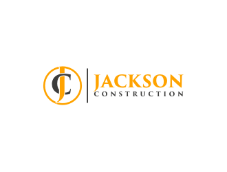 Jackson Construction  logo design by Barkah