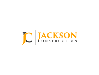 Jackson Construction  logo design by Barkah