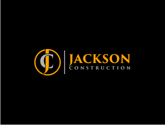 Jackson Construction  logo design by Barkah