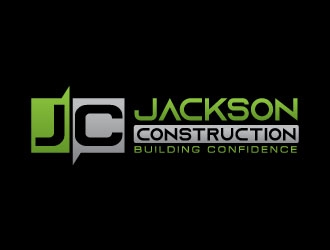 Jackson Construction  logo design by arwin21