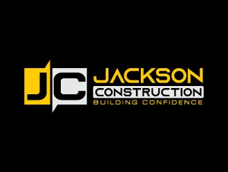 Jackson Construction  logo design by arwin21