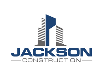 Jackson Construction  logo design by kunejo