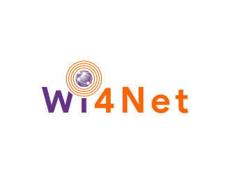 Wi4Net logo design by Panara