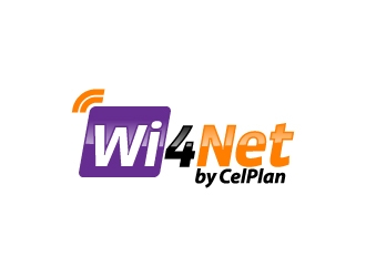 Wi4Net logo design by jaize