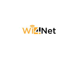 Wi4Net logo design by haidar