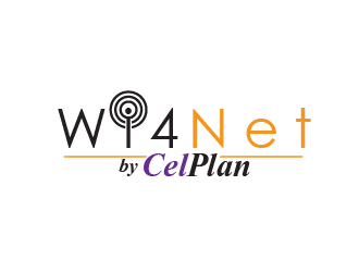 Wi4Net logo design by justin_ezra