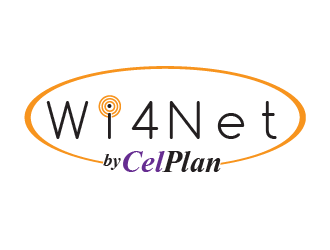 Wi4Net logo design by justin_ezra