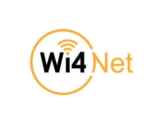 Wi4Net logo design by excelentlogo
