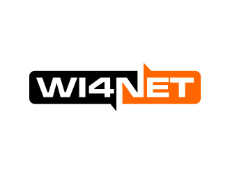 Wi4Net logo design by qqdesigns